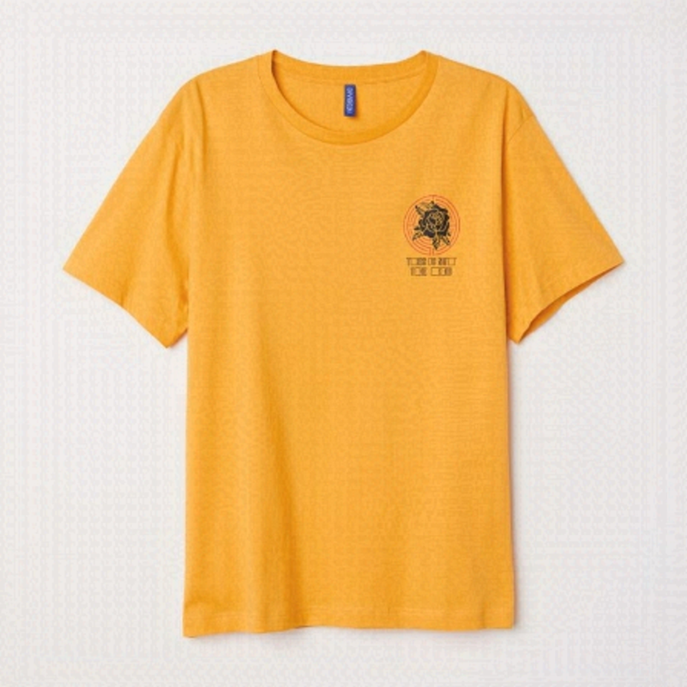 Divided H&M Yellow "This Is Not The End" Graphic T-Shirt